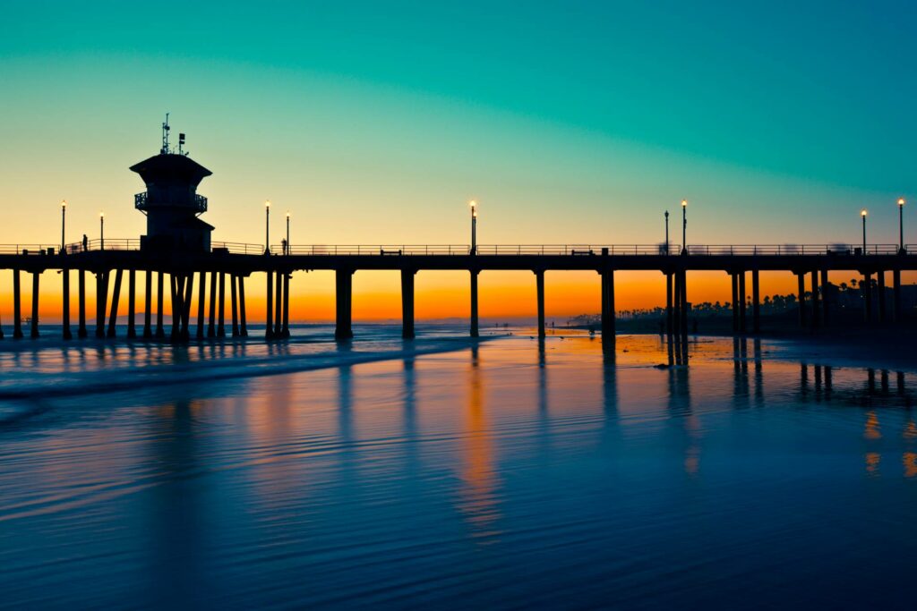 Orange County Beach Skyline
